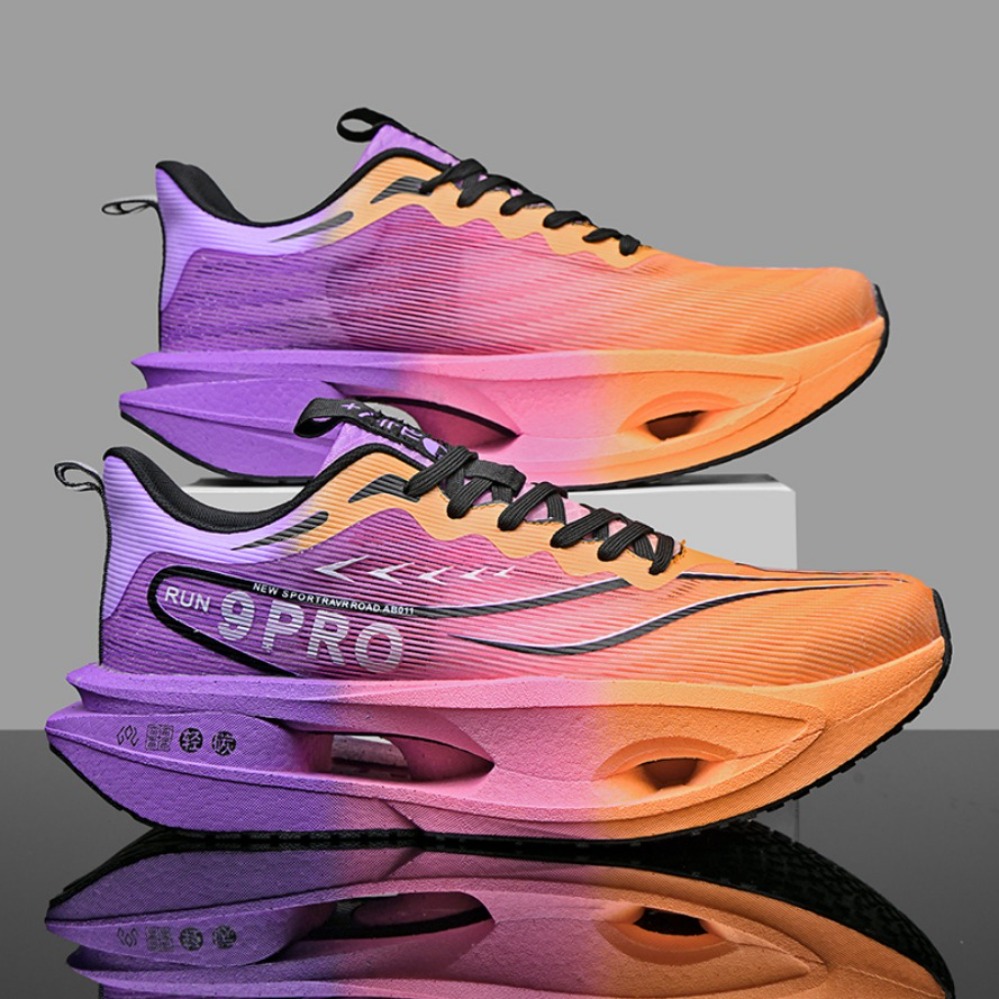 Breathable Mesh Athletic Shoes - Herenloopschoenen Carbon Board Marathon Specialiteit Sport