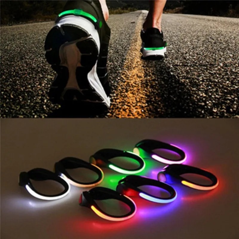Reflective Night Running Shoes - 2024 Lichtgevende schoenclip Licht Buiten Nachtlopen