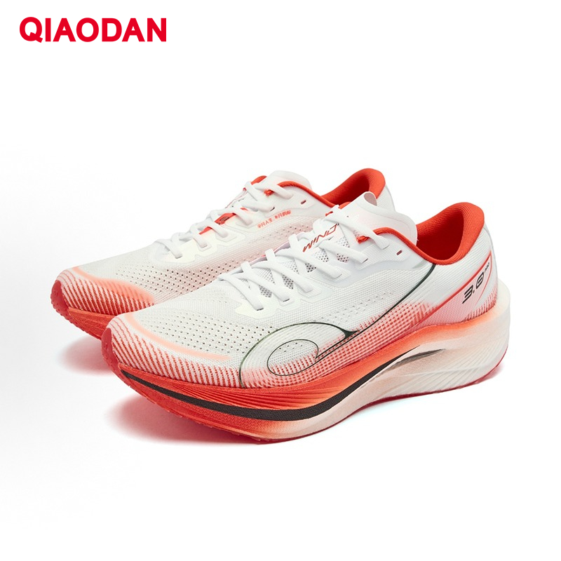 Carbon Plate Marathon Racing Shoes - QIAODAN WIND 3PRO Marathon Loopschoenen Carbon