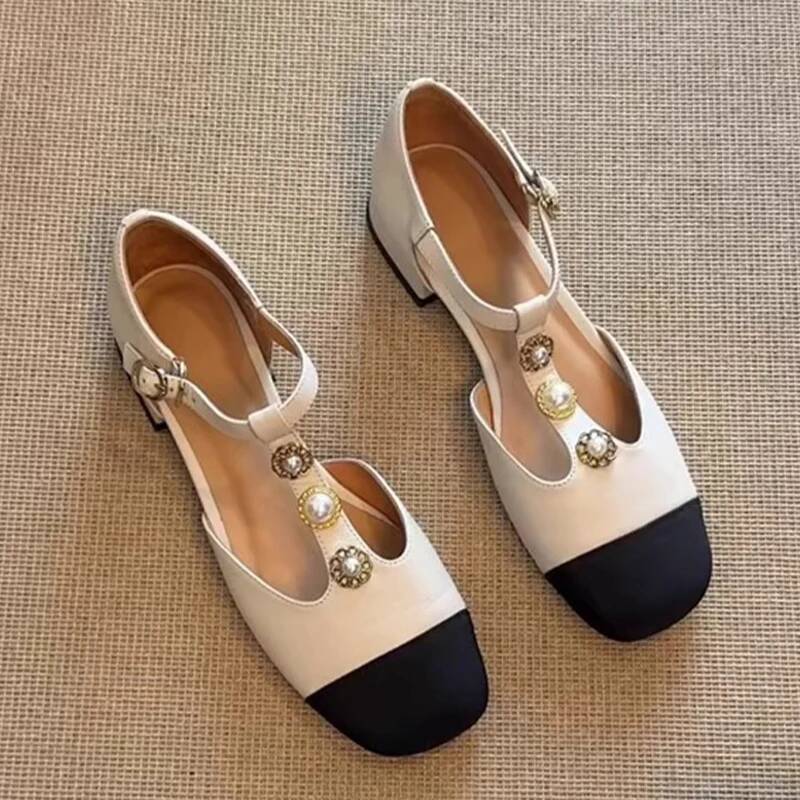 Sandals - Vrouwen Vierkante Neus Hakken Sandalen Zomer