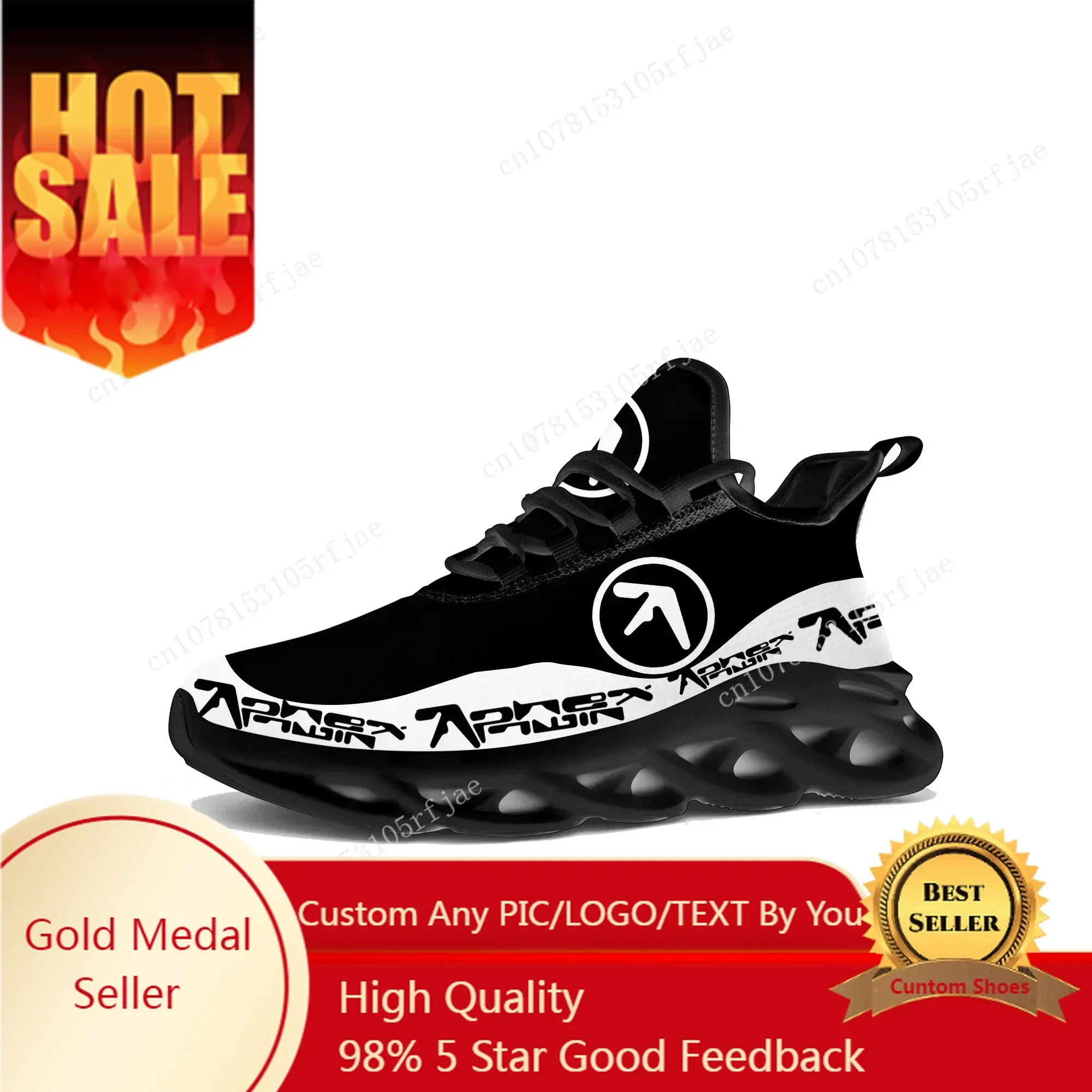 Running Shoes - Aphex Twin Flats Sneakers Heren Dames
