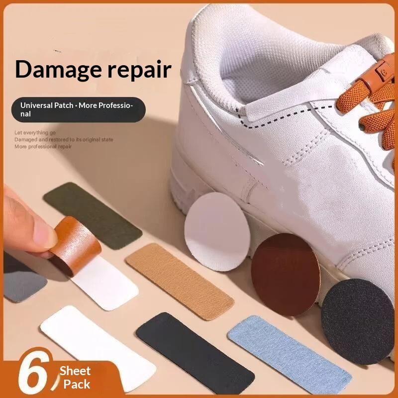 6 stuks schoenreparatiepatches - Sneakers recensie en prijs