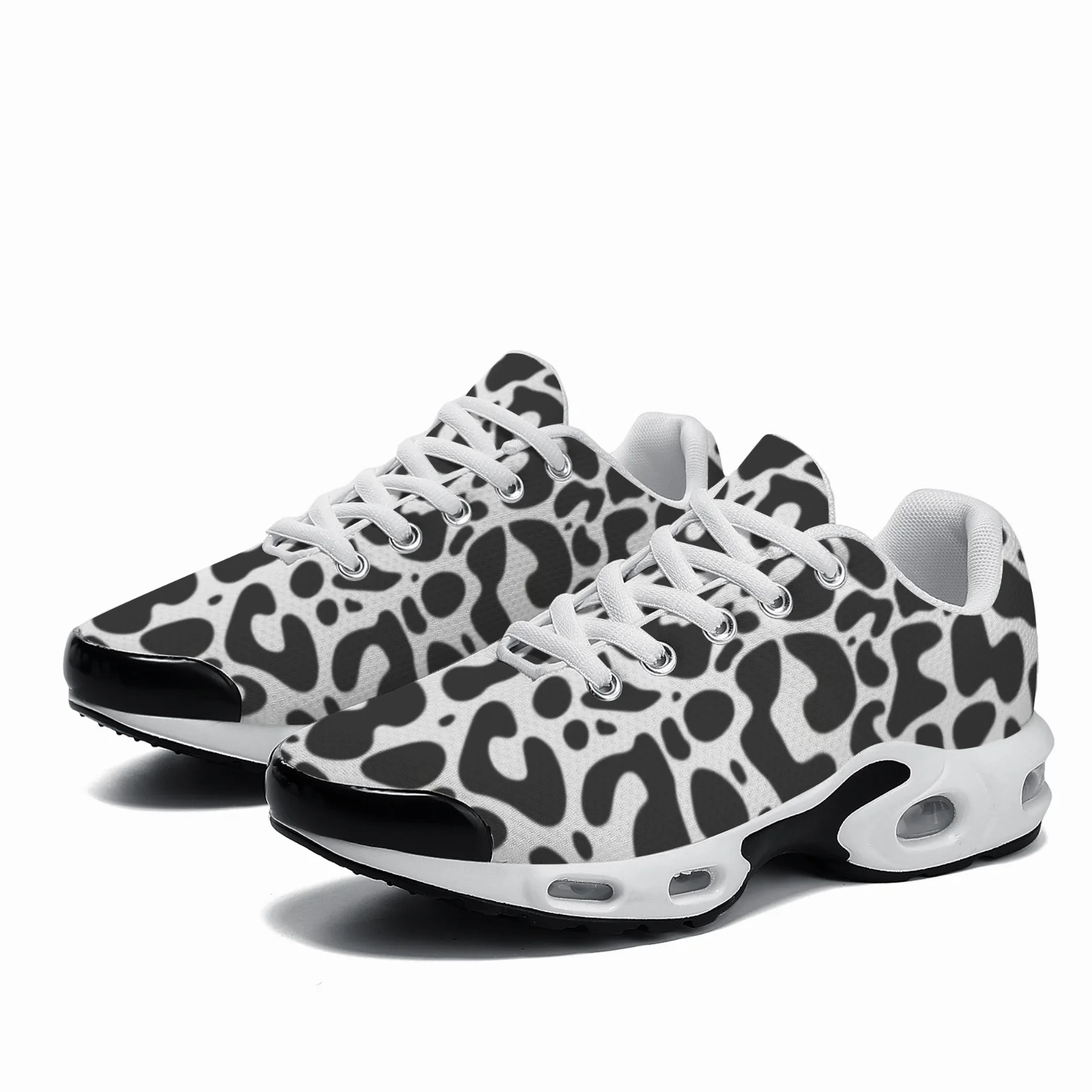 Aanpasbare zwarte luipaardprin - Breathable Mesh Athletic Shoes recensie en prijs