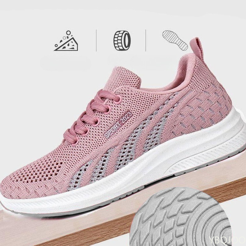Grote maat lente- en herfstmod - Breathable Mesh Athletic Shoes recensie en prijs