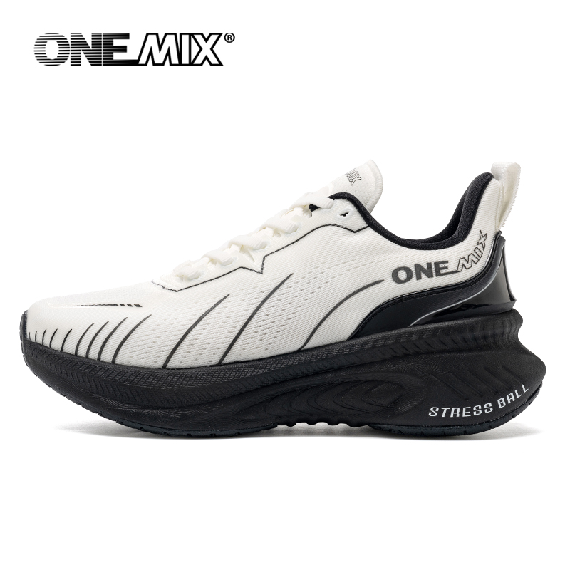 ONEMIX Witte Road Loopschoenen - Reflective Night Running Shoes recensie en prijs