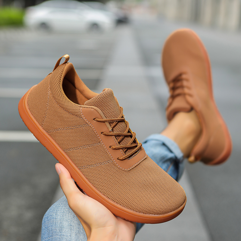 Minimalistische sneakers voor  - Wide Toe Box Running Sneakers recensie en prijs