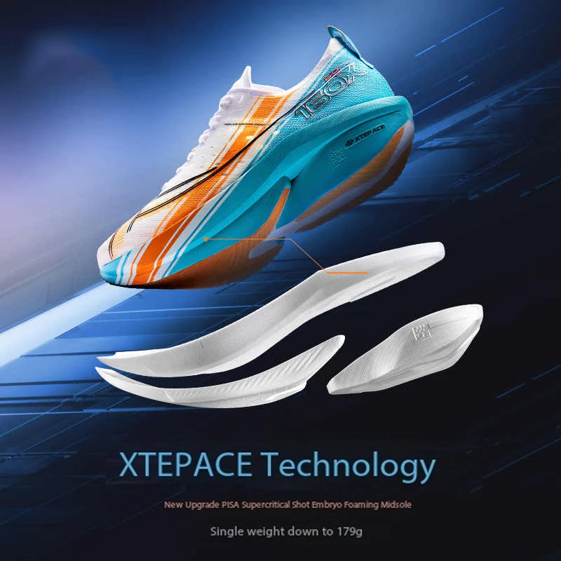 Xtep 160X6.5 PRO Loopschoenen  - Carbon Plate Marathon Racing Shoes recensie en prijs