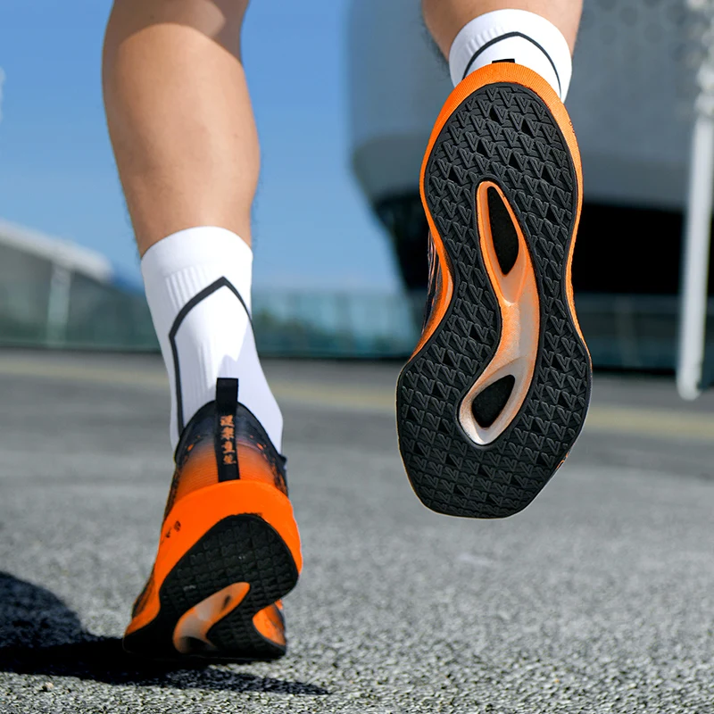 Nieuwe zachte zool demping loo - Reflective Night Running Shoes recensie en prijs