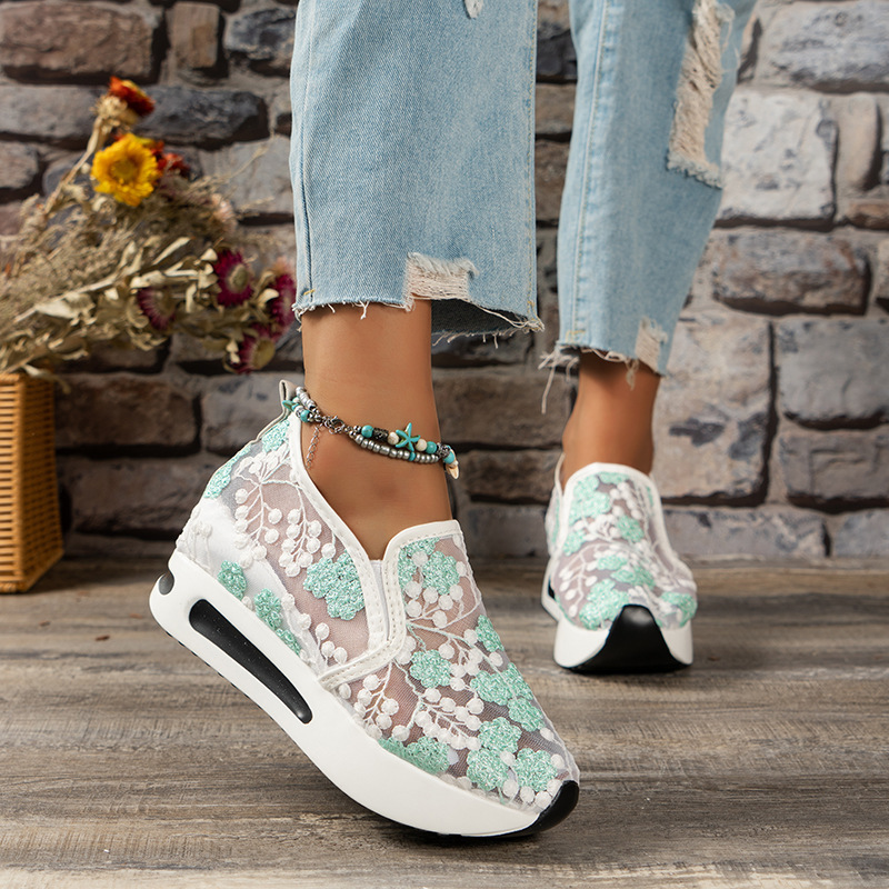 Kant Flats Platform Vrouwen Sp - Breathable Mesh Athletic Shoes recensie en prijs