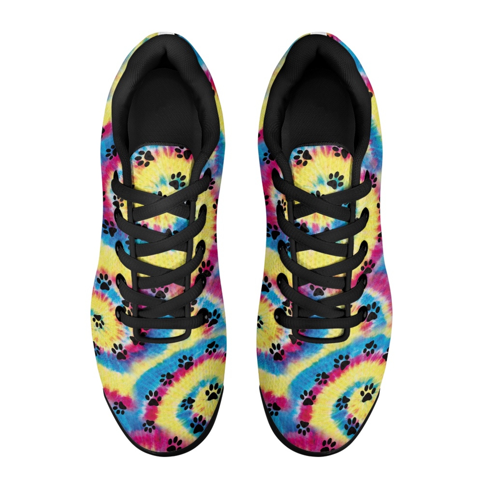 PENSTROLL Tie Dye Paw Print Sc - Air Cushion Jogger Shoes Men recensie en prijs