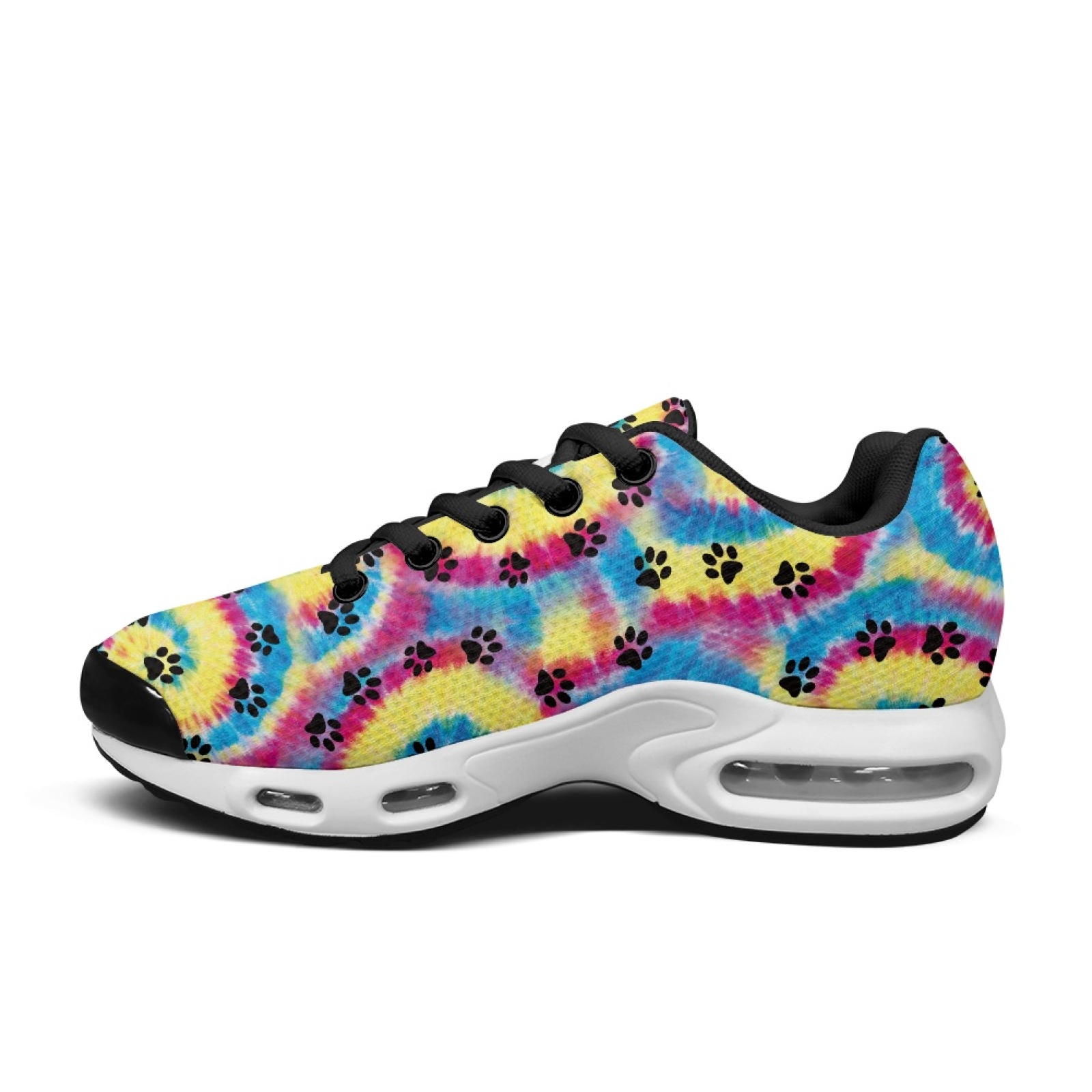 PENSTROLL Tie Dye Paw Print Sc - Air Cushion Jogger Shoes Men recensie en prijs